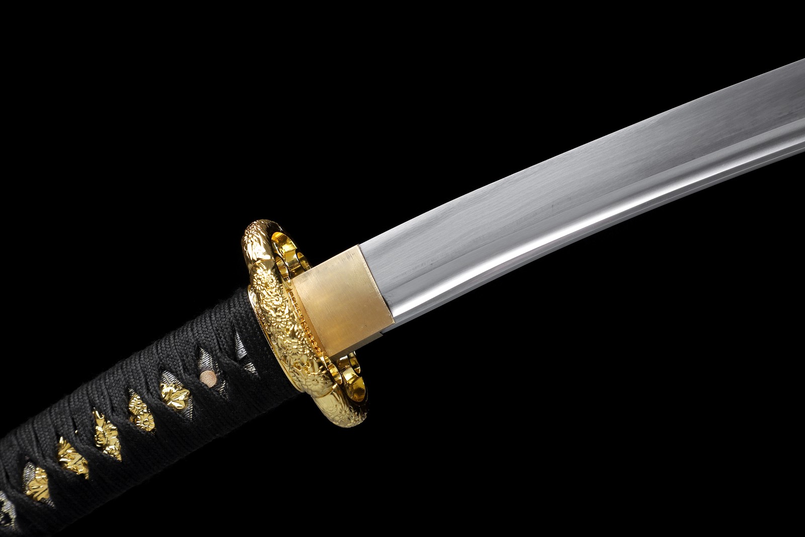 T10 Sharp Japanese Samurai Katana Battle Ready Real Tachi Sword Large Radian