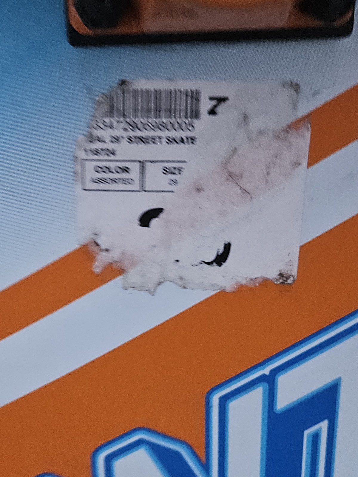 Santa Cruz Street Strip Cruiser Skateboard 8.79x29 Blue Orange Complete