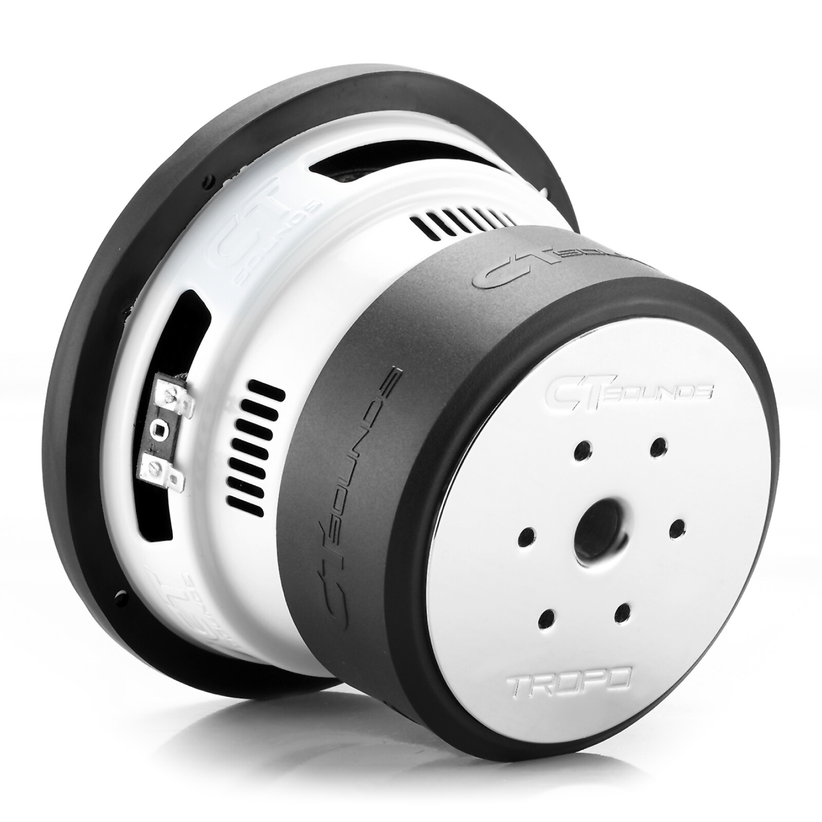 CT Sounds TROPO-6.5-D4 400 Watt Max Power 6.5 Inch Car Subwoofer - Dual 4 Ohm