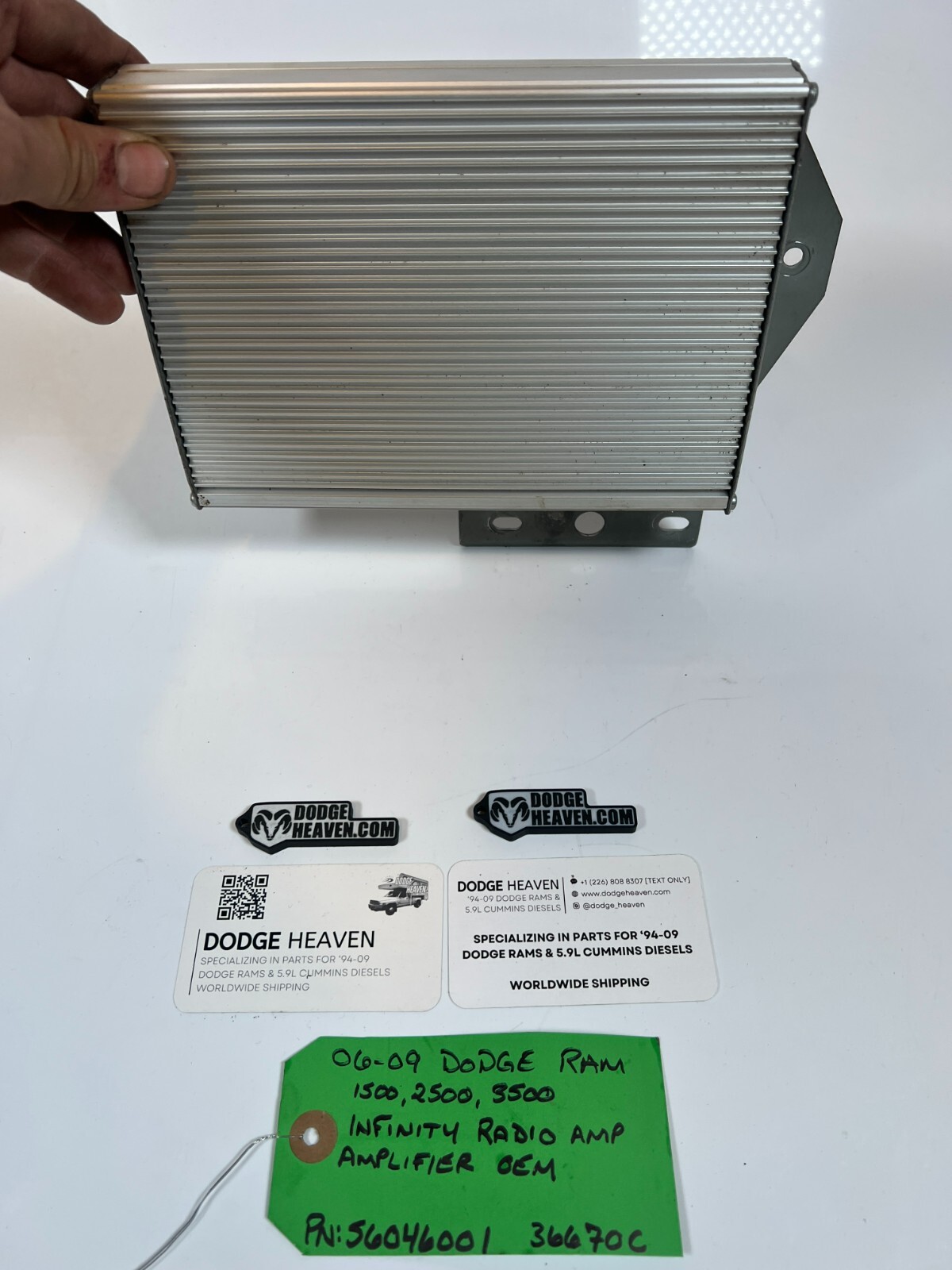 OEM 2006-2009 Dodge Ram Infinity Radio Amp / Amplifier 56046001 1500 2500 3500