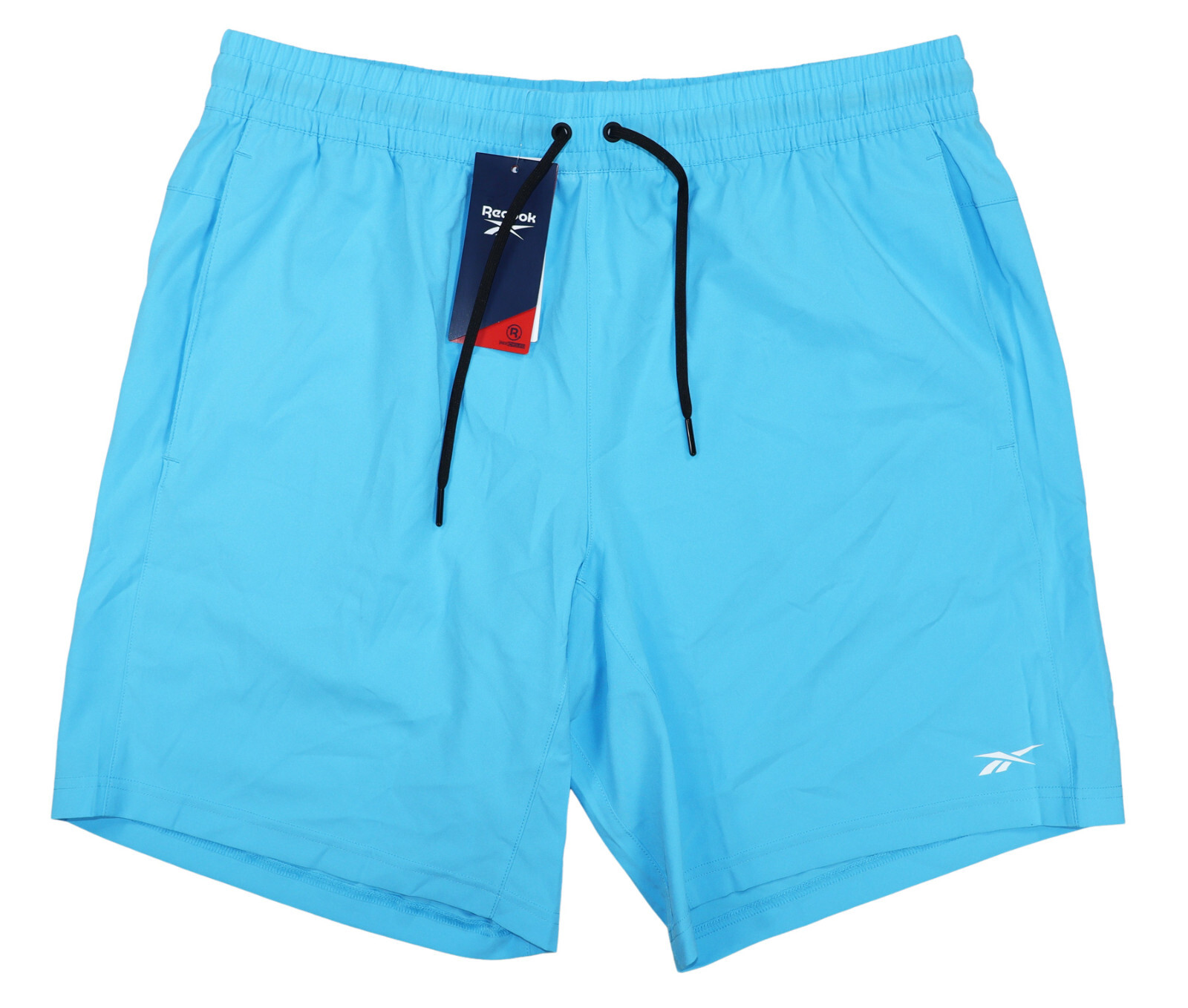Reebok Moisture Wicking Drawstring Waist 9" Inseam Athletic Men's Shorts NWT