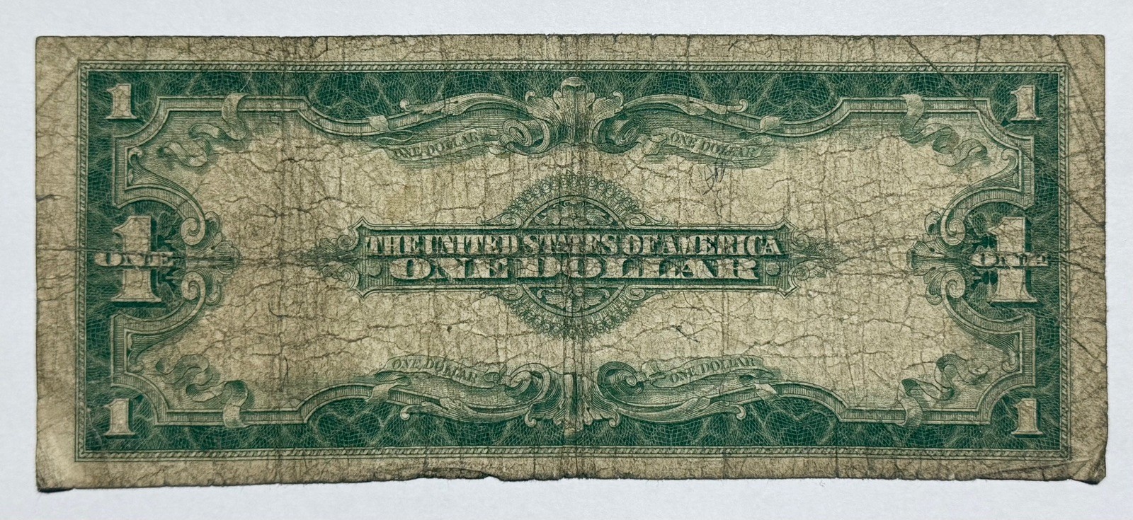 1923 $1 Bill Silver Certificate Note Large Size 369D-QXCM