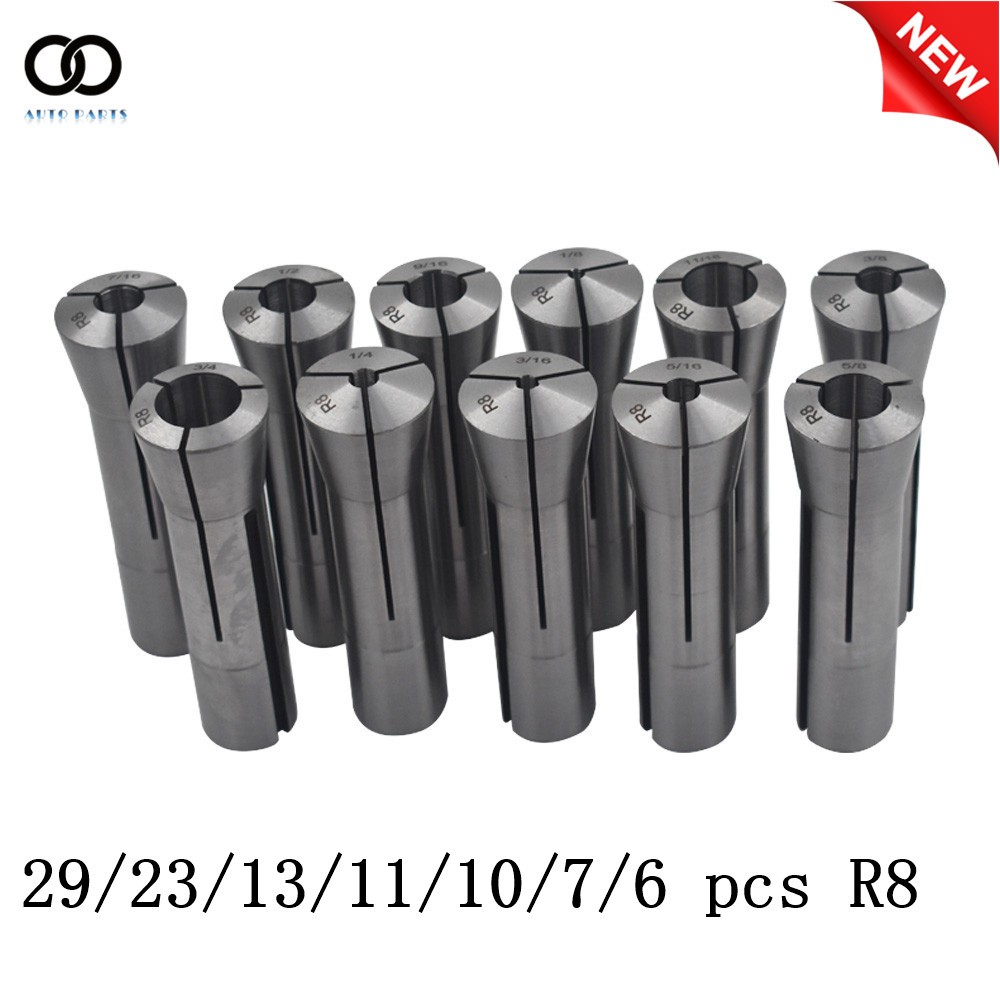 High Precision 6 R8/7 R8/10 R8/11 R8/13 R8/23 R8/29 R8 Collet Set