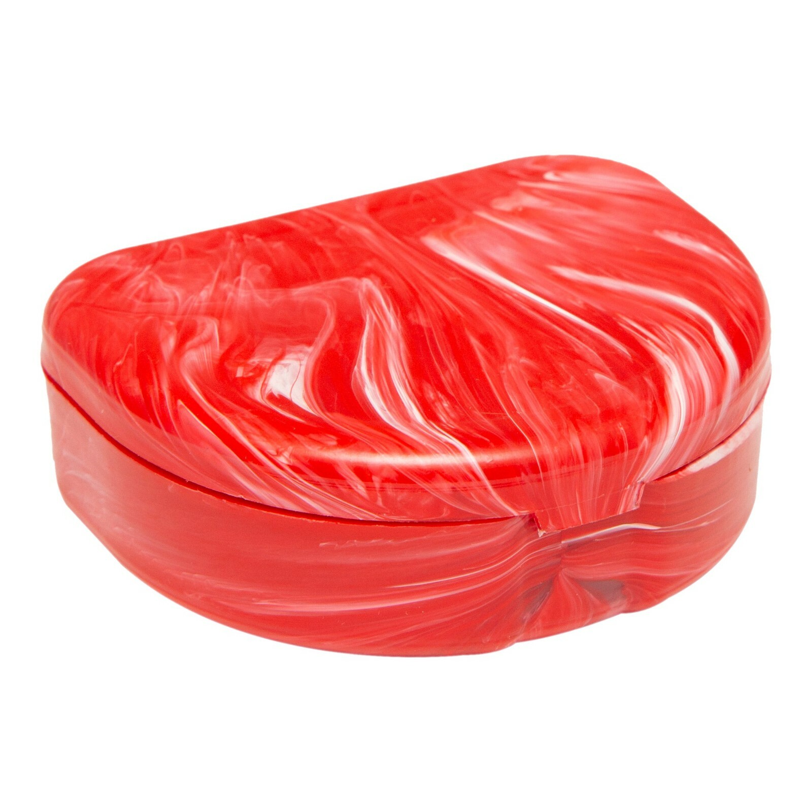 AWMA ProForce Designer Series Mouthguard Case Color Red/White