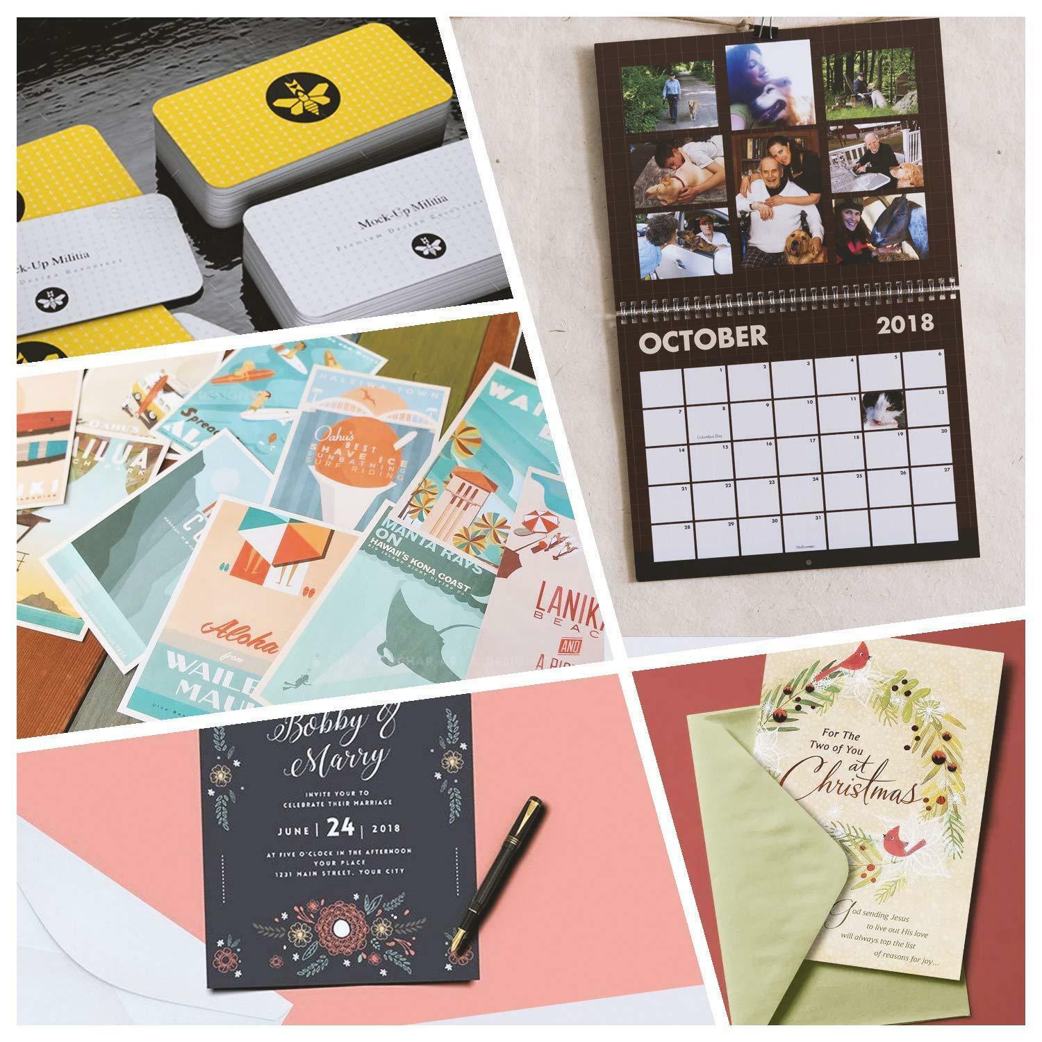 300 Sheets Koala Premium Glossy Photo Paper 8.5x11 61lb Thick for Inkjet Printer