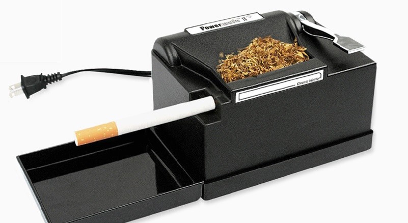 NEW POWERMATIC 2+ ELECTRIC CIGARETTE ROLLING MACHINE INJECTOR