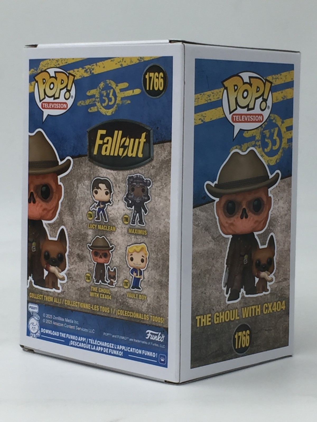 Funko Pop! Television Amazon's Fallout The Ghoul with CX404 #1766 W/Protector