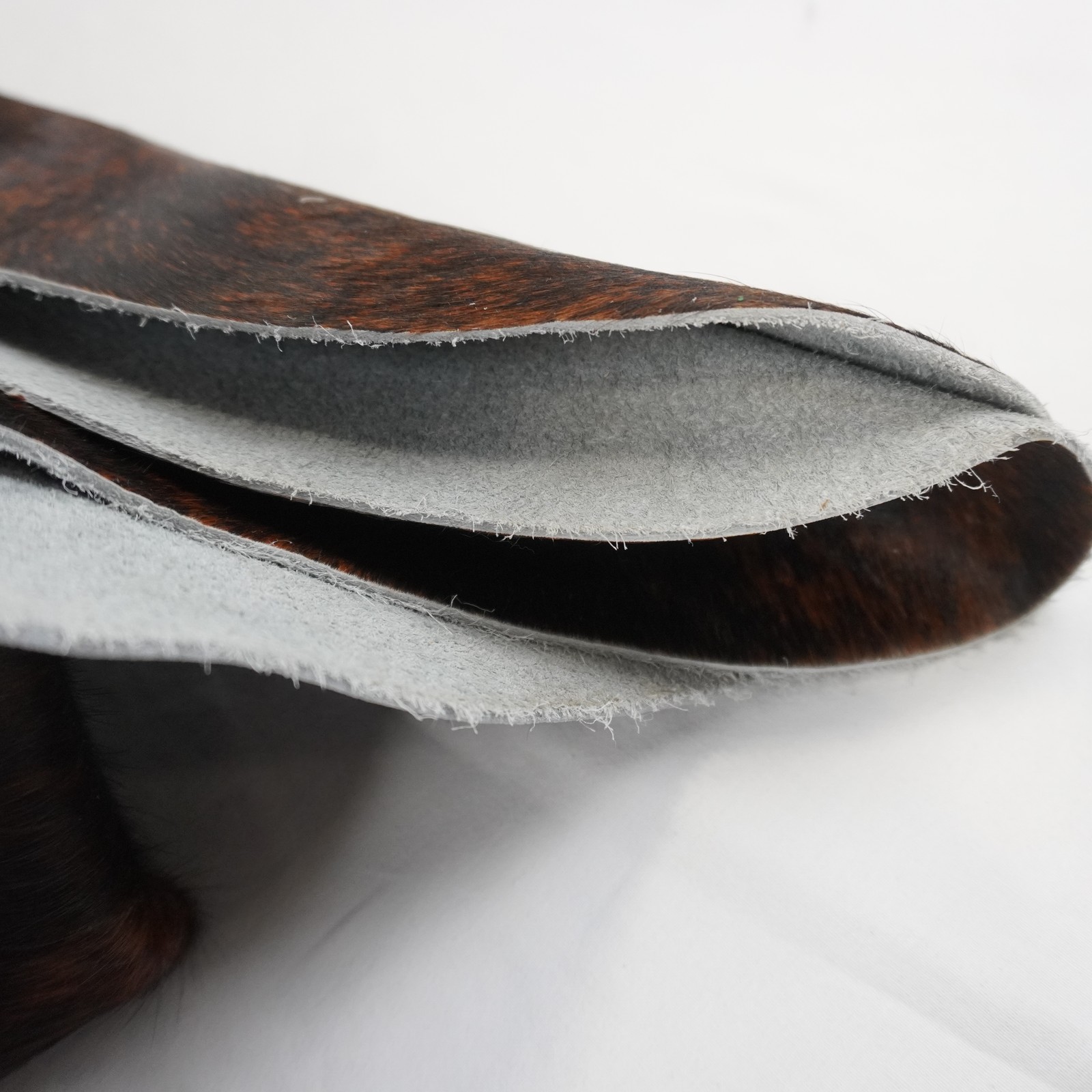 Dark Brindle Brazilian Cowhide Hair-On Area Rug