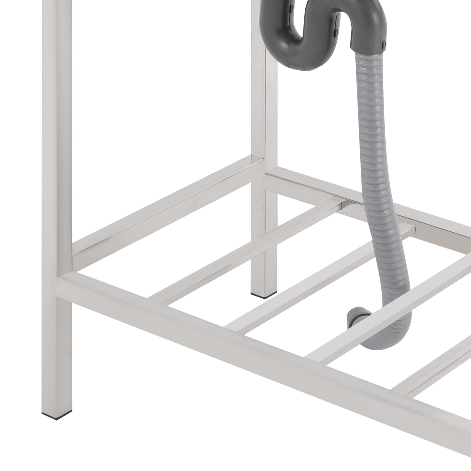 Stainless Steel Outdoor Kitchen Sink with Faucet Hand Washing Station Commercial