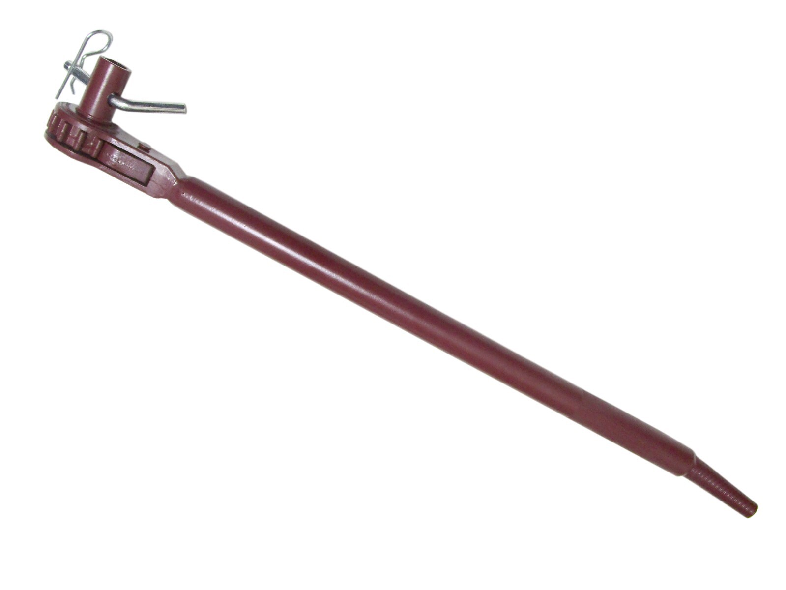 Truck Winch Bar 28" Ratchet Handle Easy Load Securement for Flat Bed Trailer