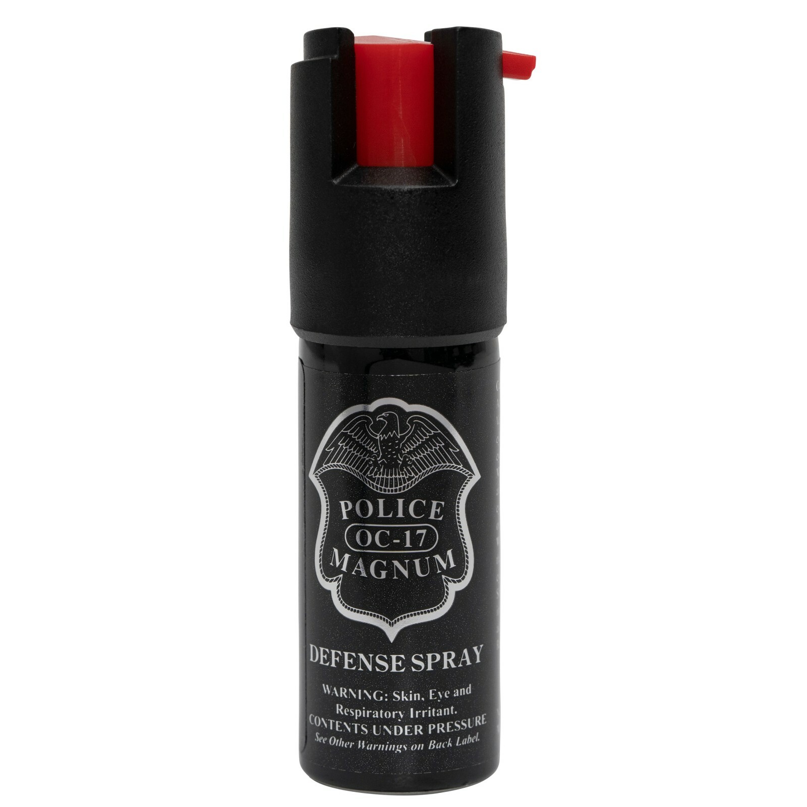 2 Police Magnum pepper spray .50oz unit safety lock personal defense protection