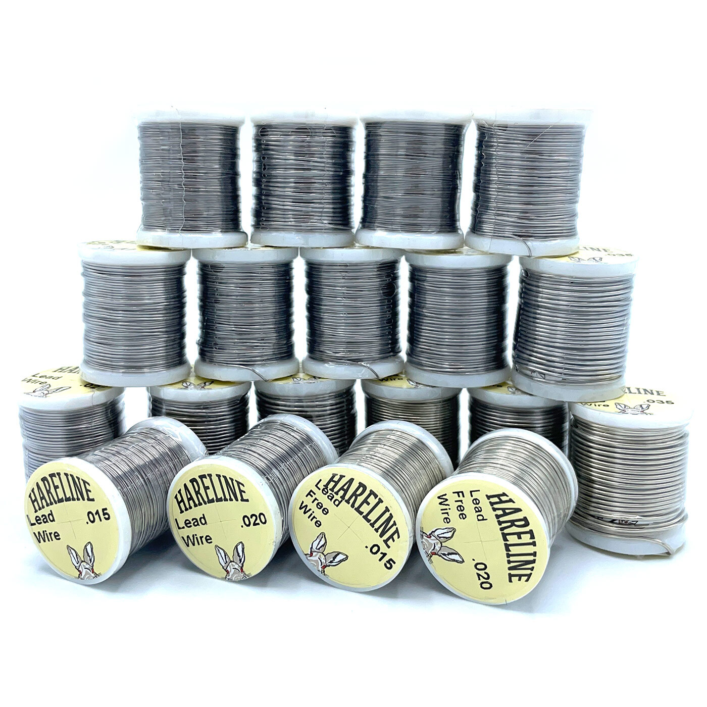 LEAD & LEAD-FREE WIRE SPOOL - Fly Tying & Jig Hareline .015 .020 .025 .030 .035