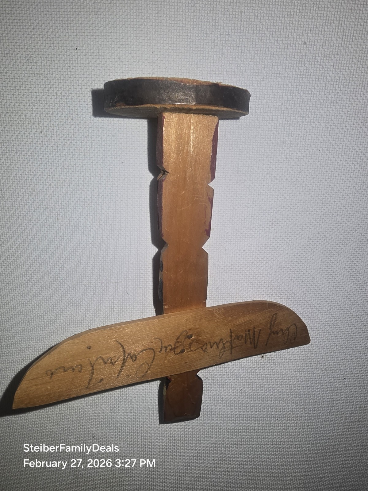 Vtg Totem Pole by Chief Mathias Joe Capilano Squamish Nation Cedar Thunderbird