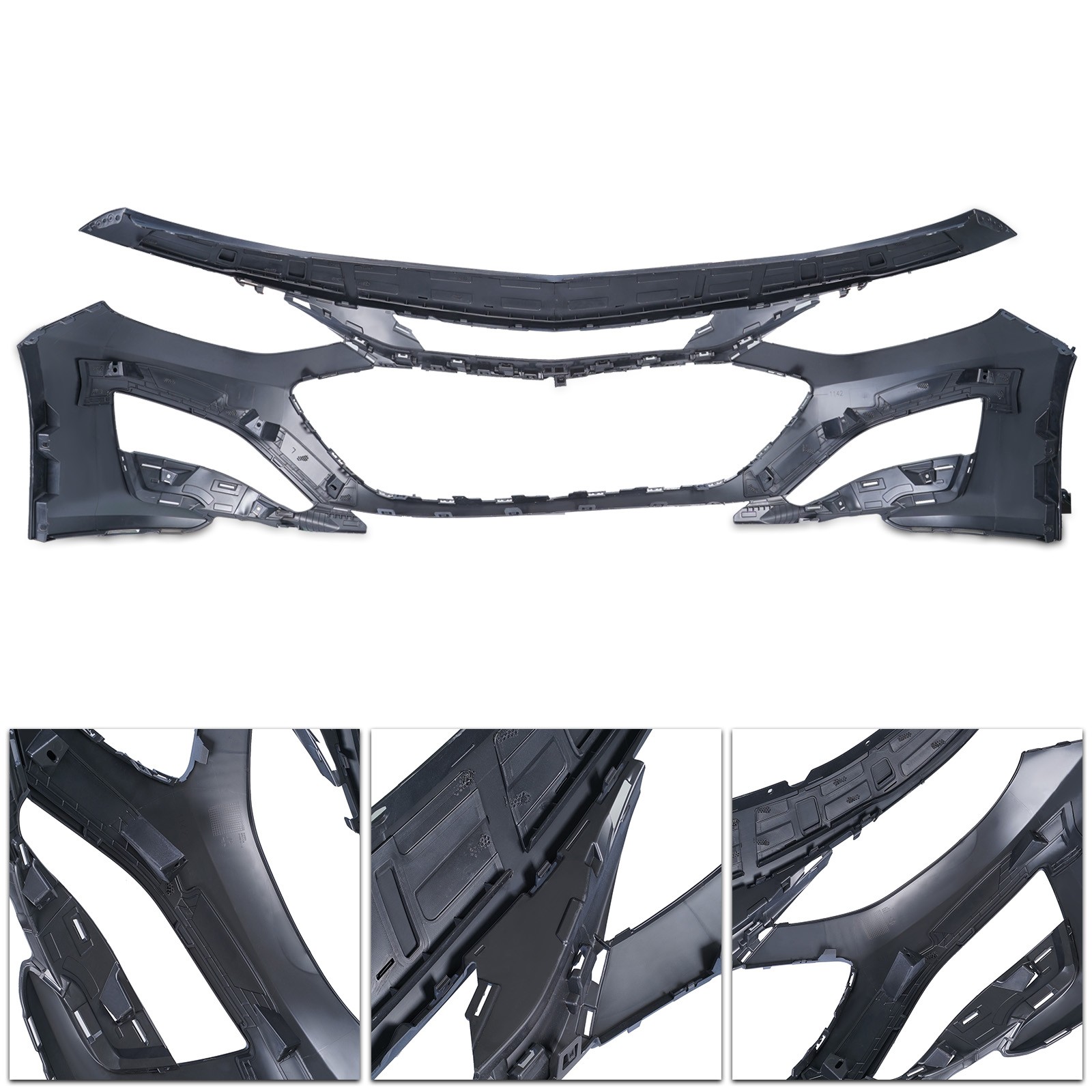 New Primed Front Bumper Cover For 2019 2020 2021 Chevrolet Malibu 84543709 19-21