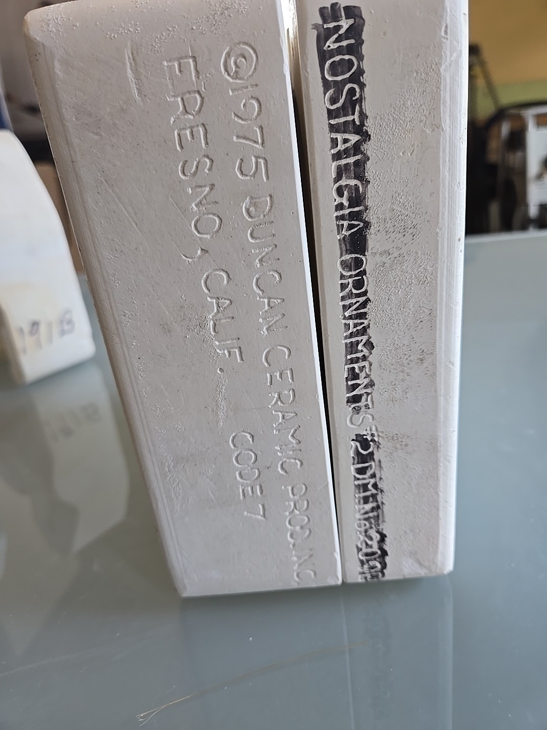 Vintage 1975 Duncan. Nostalgia Ornaments #2 D209B Ceramic Casting Mold