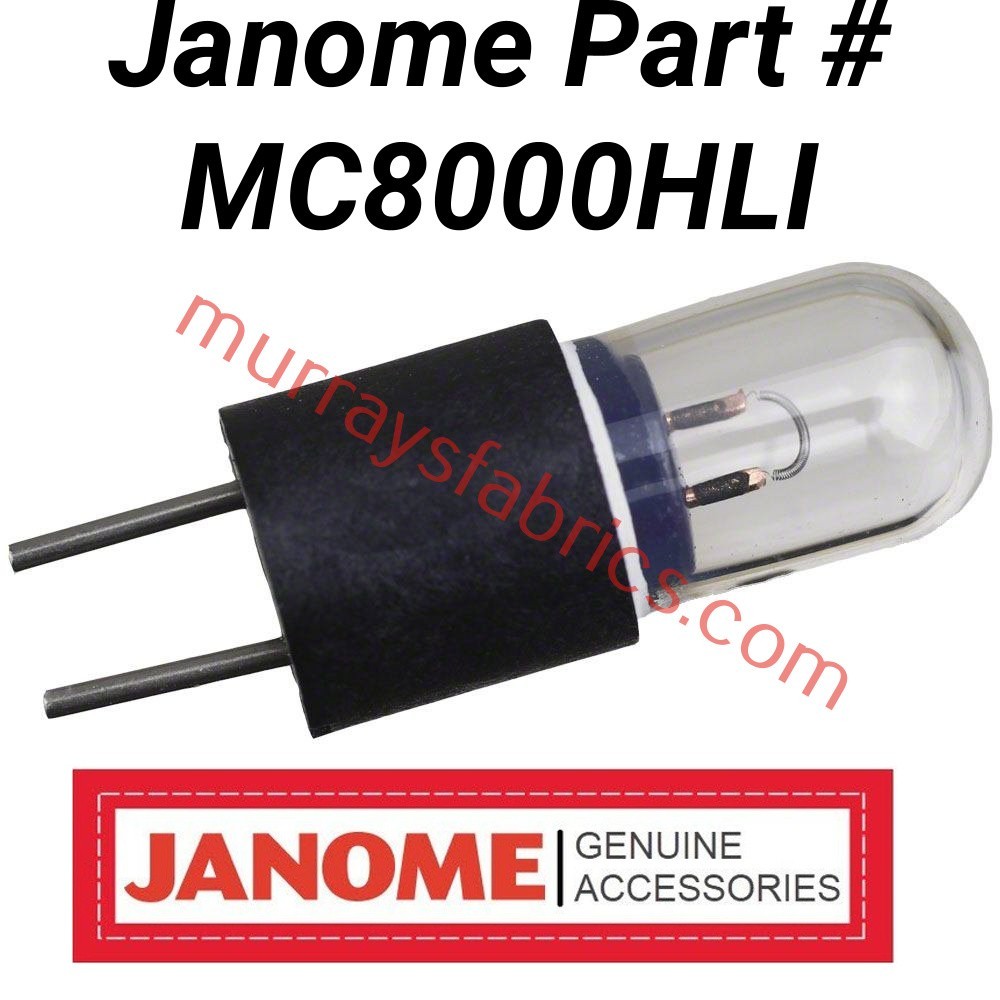 JANOME NEW HOME LIGHT BULB  # MC8000HLI