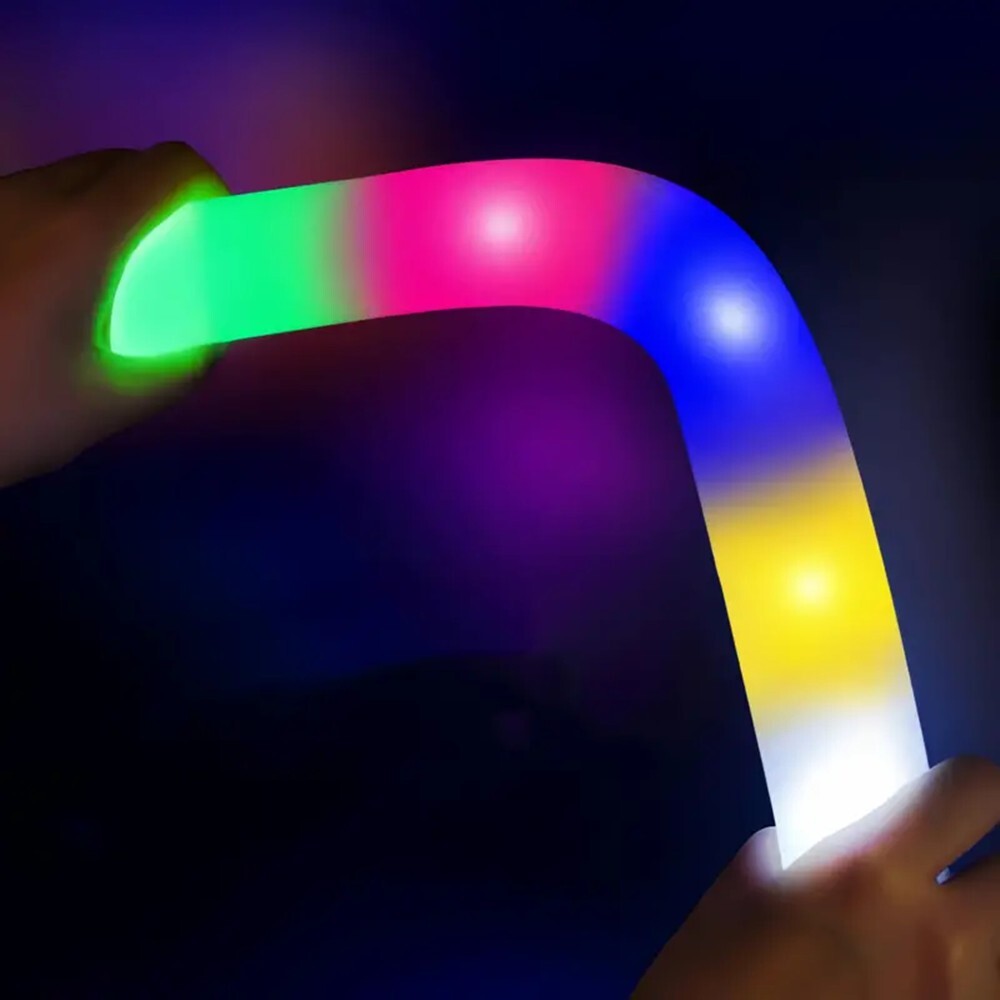 100 Pieces Luminous Foam Sticks LED Glow Foam Sticks Flashing Luminous Sticks