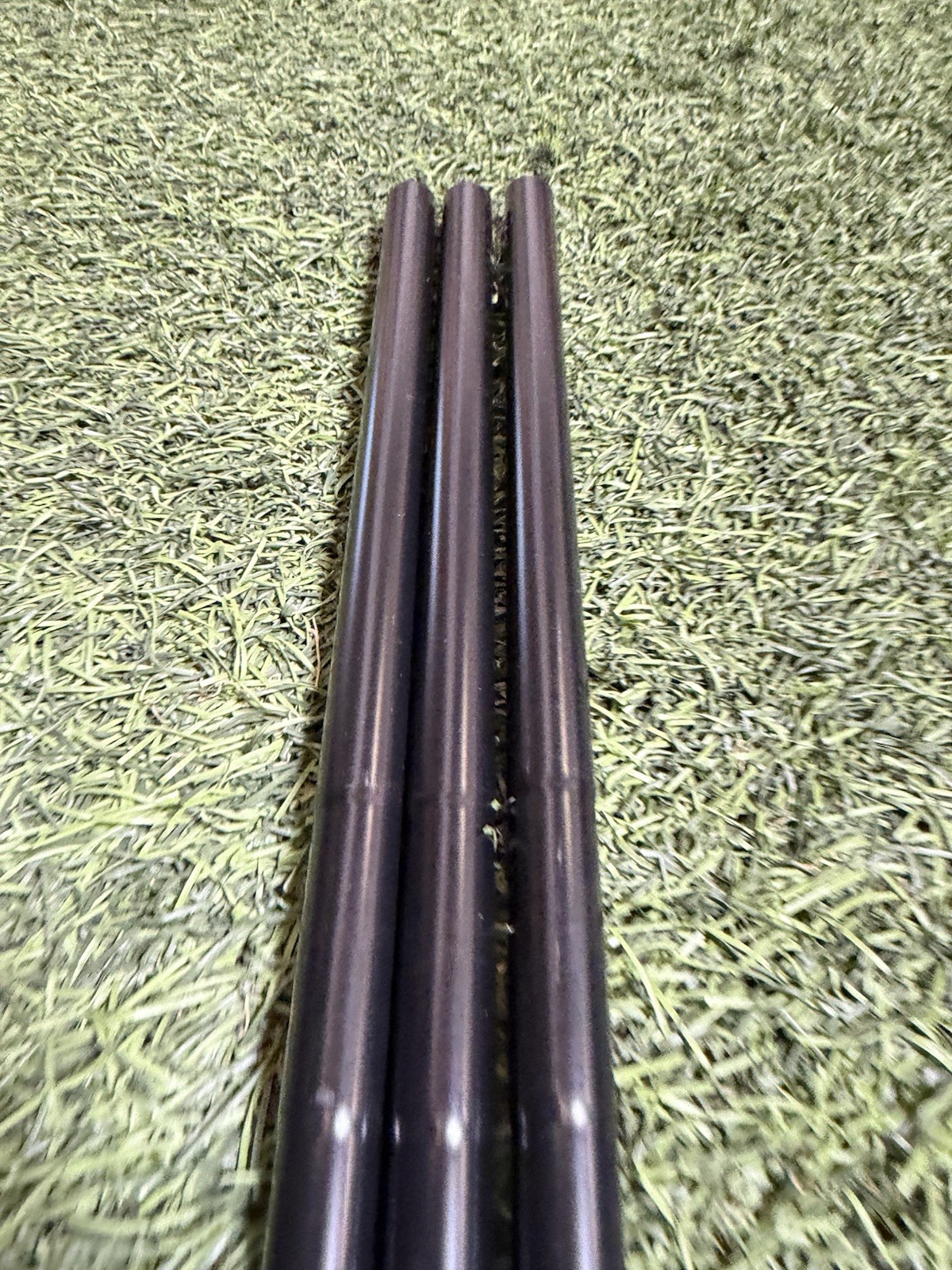 (3) True Temper Dynamic Gold ONYX BLACK Tour Issue S200 Stiff Wedge Shafts