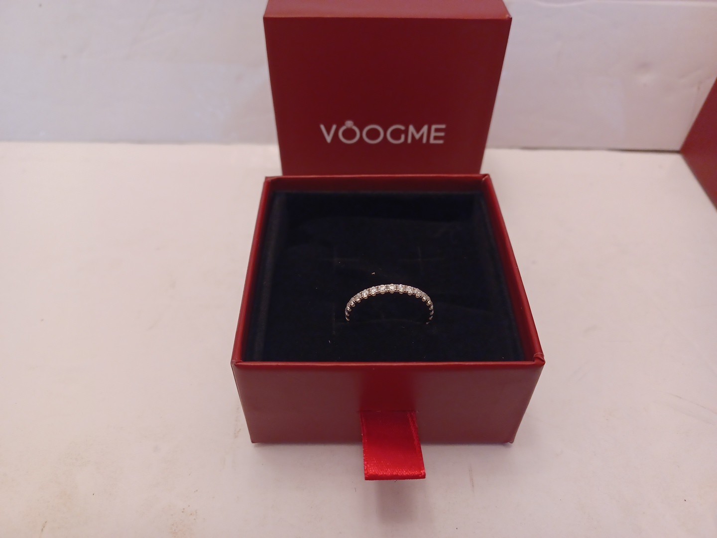 925 Sterling Moissanite 2.0 Ct Engagement Ring Sz 7 & Matching Wedding Ring NEW