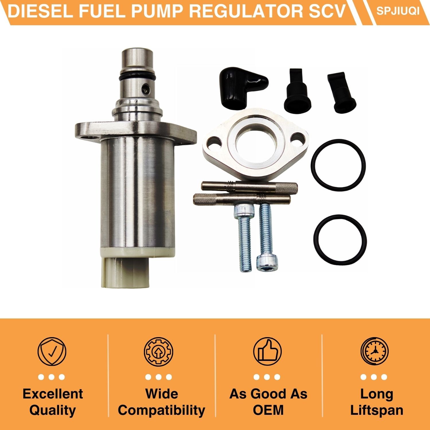 294009-0120 8-98043686-0 Diesel Fuel Pump Regulator SCV Fits Isuzu NQR NRR 4HK1