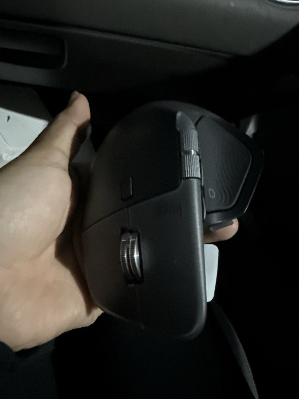 Logitech MX Master 4 for Mac Ergonomic Bluetooth Mouse, Advanced Haptic Feedback