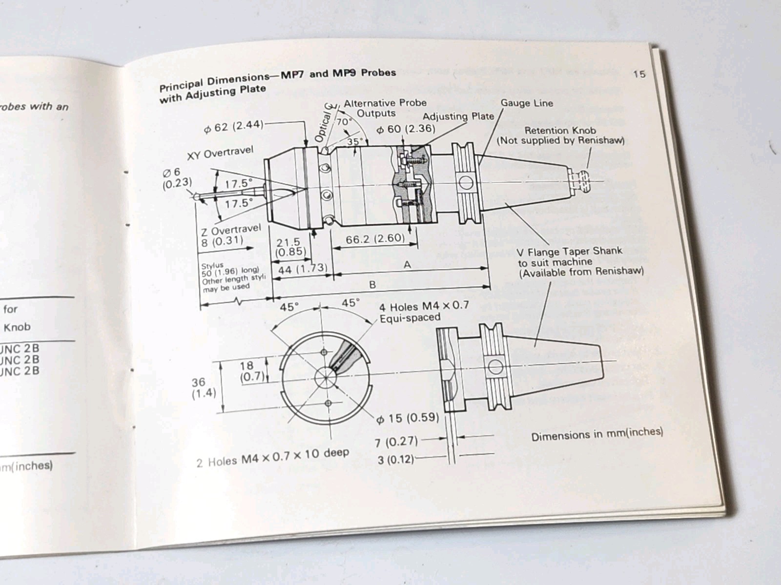 Renishaw MP3 Saber Probe Imp Arm Housing With Box Instructions And Accessories