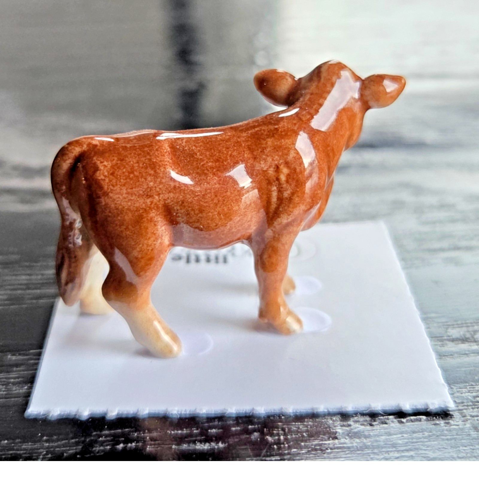 LITTLE CRITTERZ Jersey Cow "Butter" Miniature Figurine New FREE SHIPPING LC980