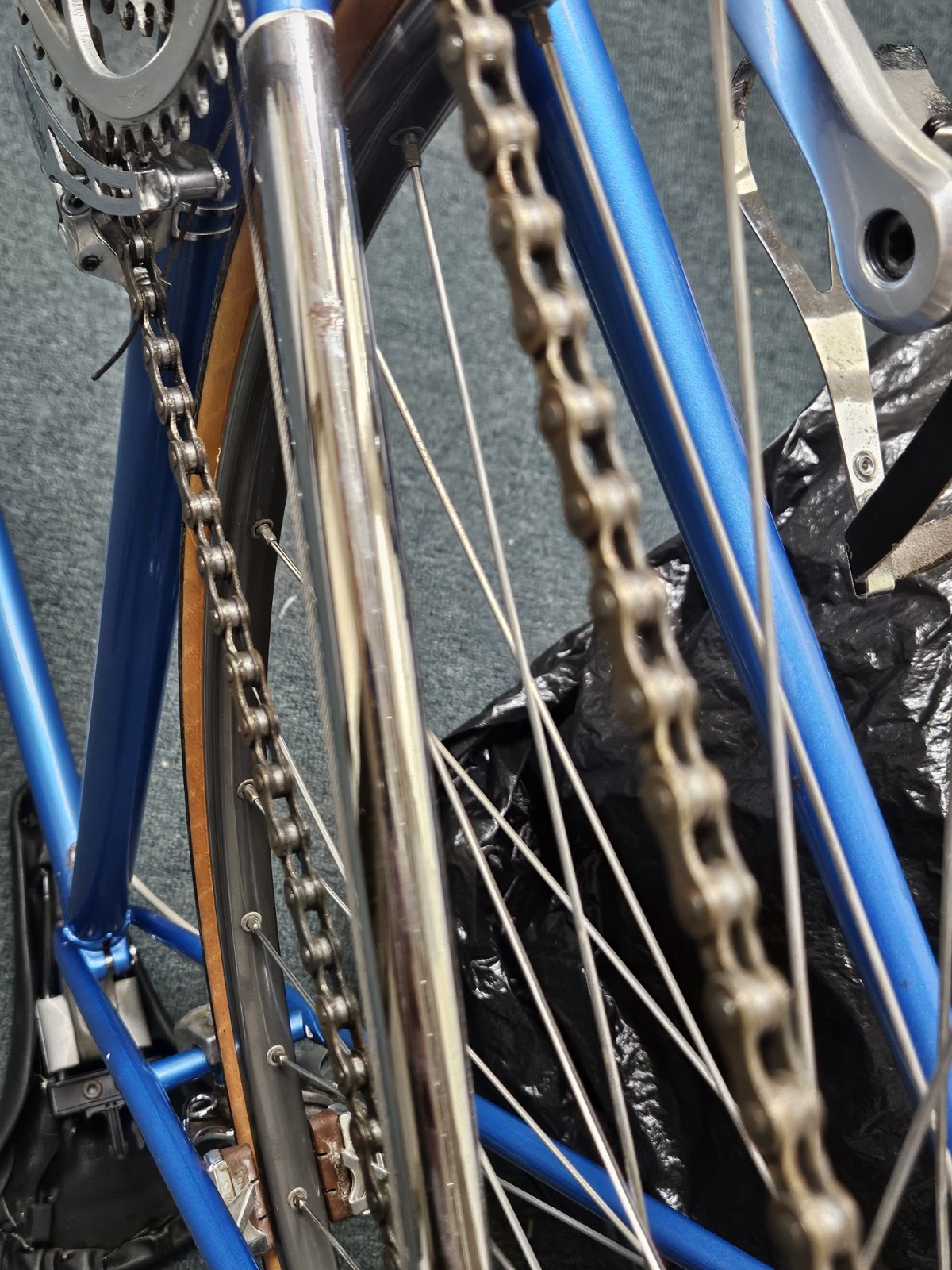 80s Palo Alto (Biemmezeta) racing bike, 14 speed, 65 cm, Columbus f/f, used