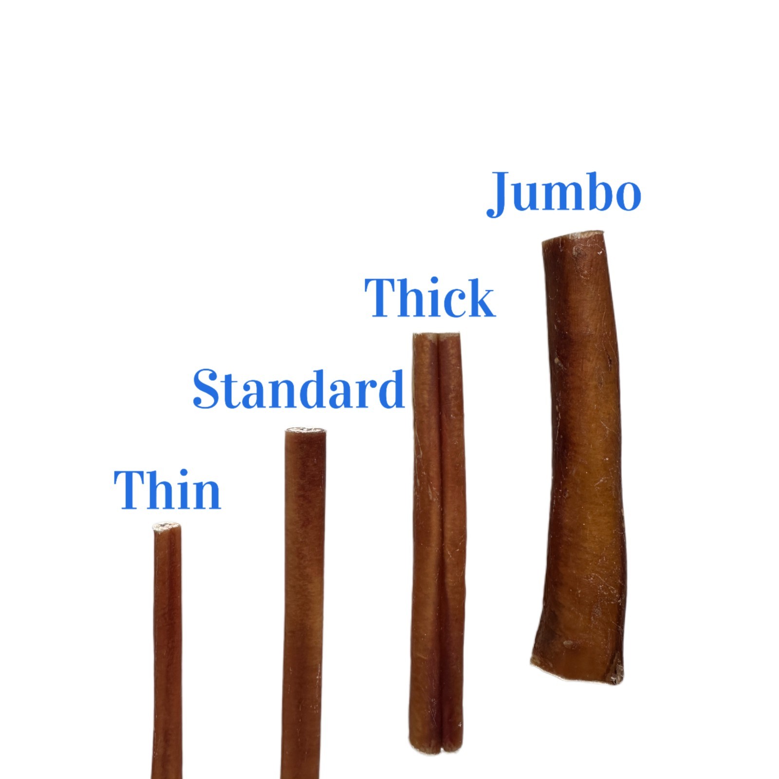 6” Jumbo Bully Sticks for Dogs – Thick, Long-Lasting Natural Chews