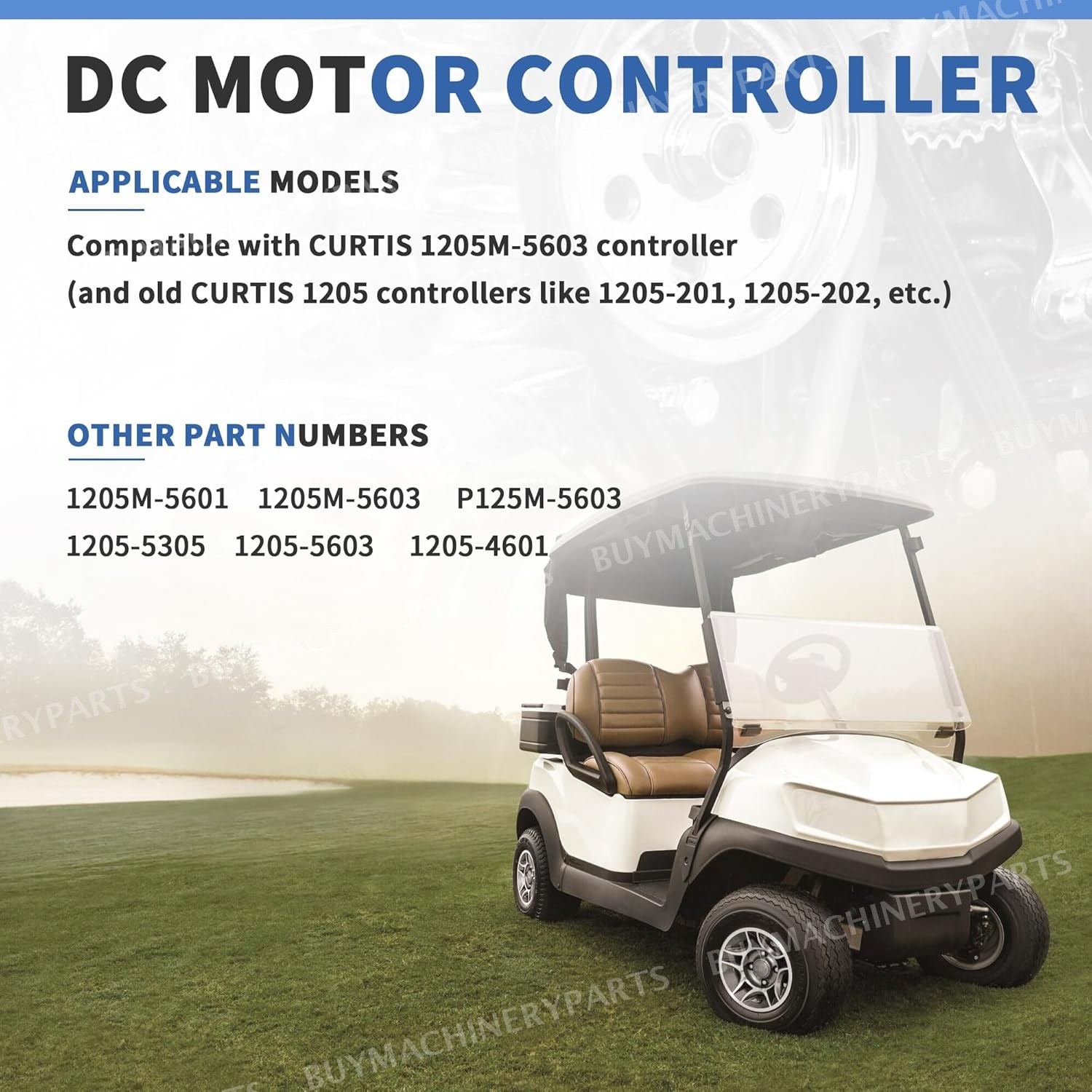 1204-410 48V 325A Motor Controller Fit for Curtis Club Car DS 1996-UP 101840201