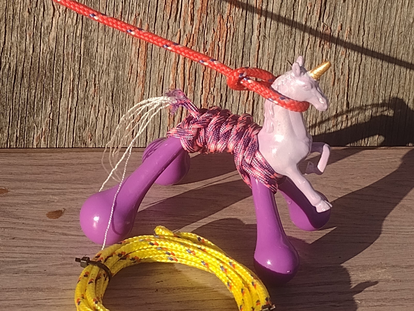 X-SMALL LARIAT LASSO PRACTICE ROPE~ for Table Top "Original Cowboy Toy"