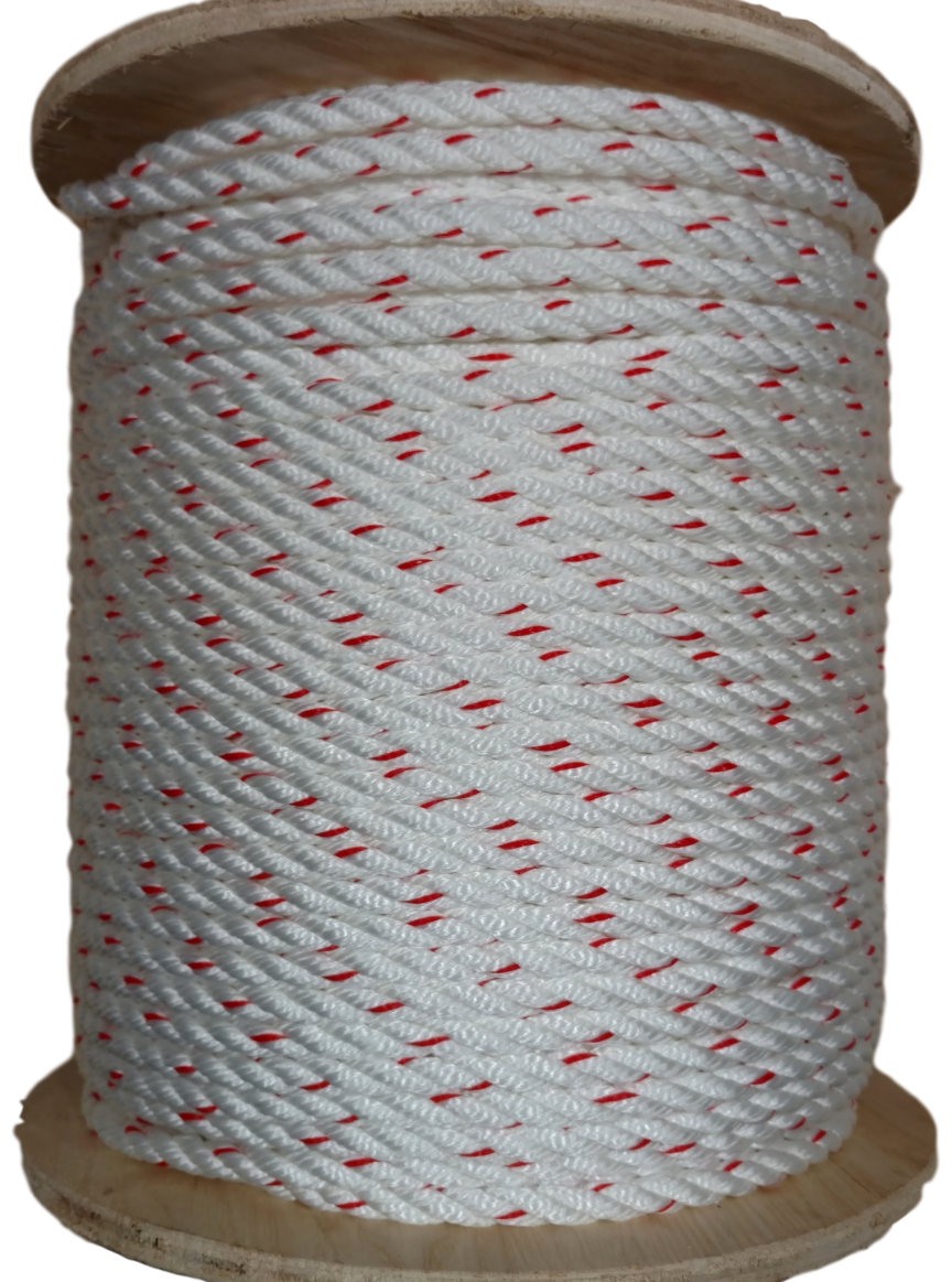 PolyDac Rope Poly Dacron Polyester Combo 3 Strand Utility Line 20% Stronger!