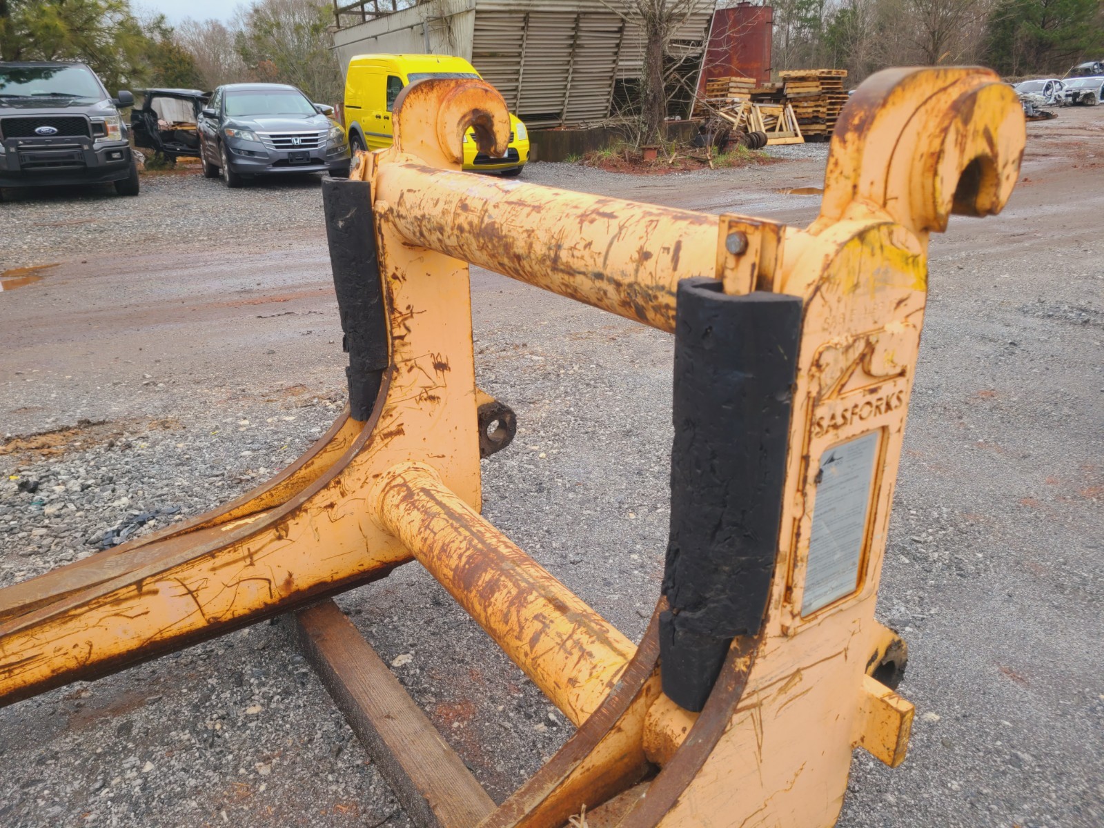 WHEEL LOADER SASFORKS SAS FORKS 4493-162 LONG FORKS 16 FOOT - READ NOTES!!!