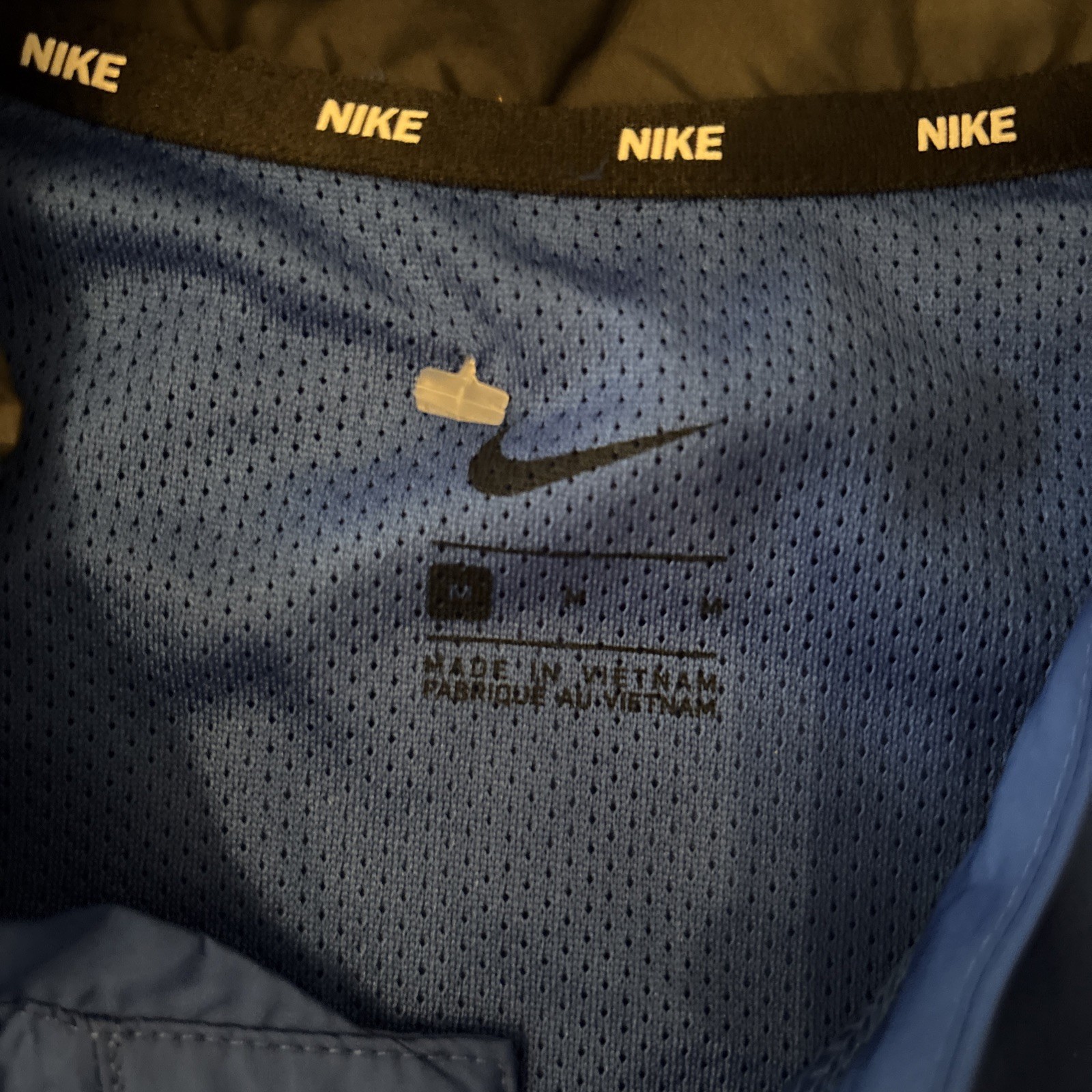 NEW Nike Dri-FIT Wind Jacket Blade Collar Snap Button Mens Medium $60