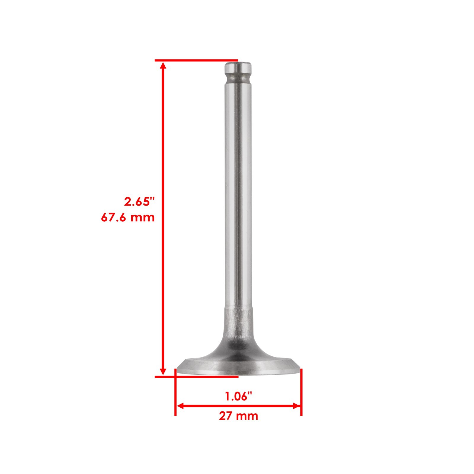 Exhaust & Intake Valve Kit for Kawasaki Mule 4010 2009 2010 2011 2012 2013-2023