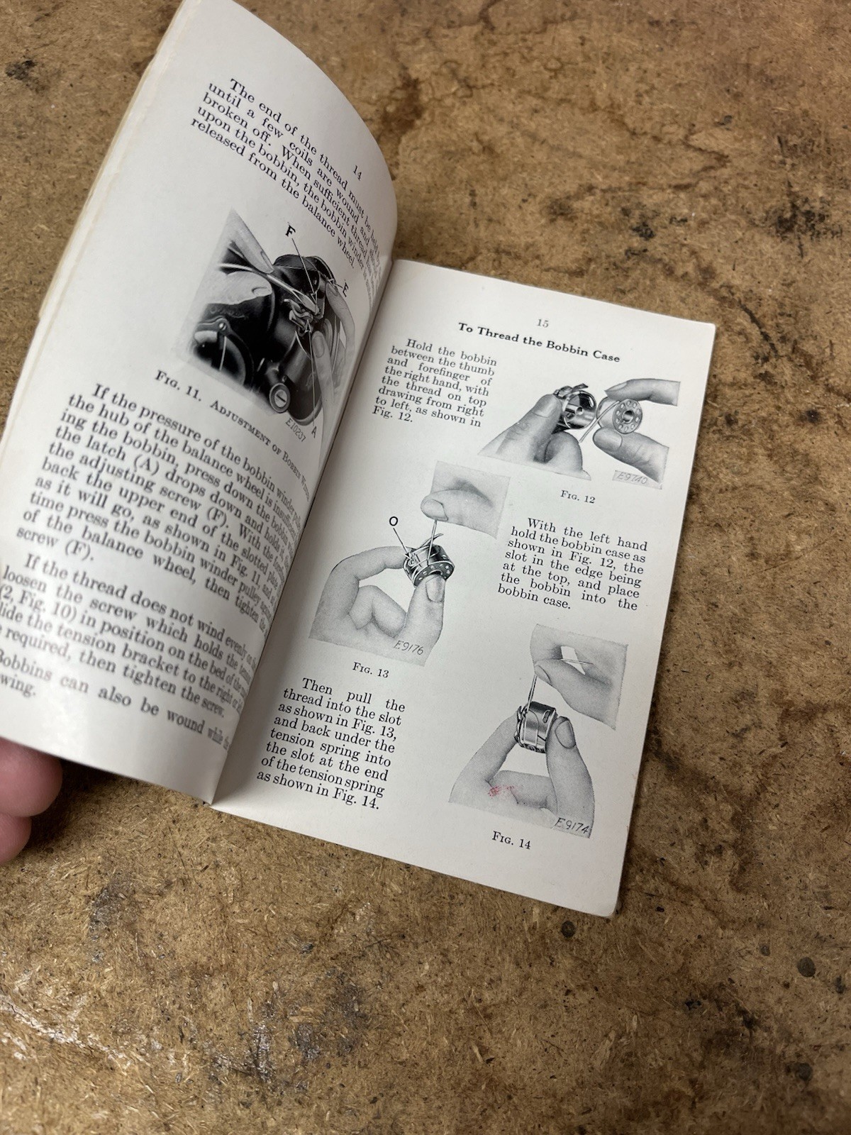 Vntg Singer Electric Sewing Machine Instructions Manual Booklet 15-91 Replace