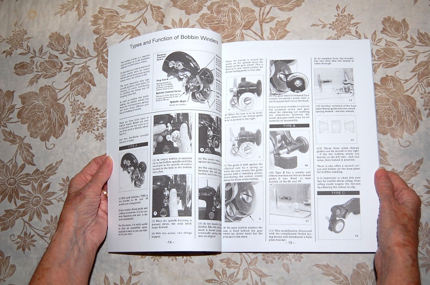 Rare 50-Page Repair and Refurbish Manual for Singer Sewing Machines 66 and 99