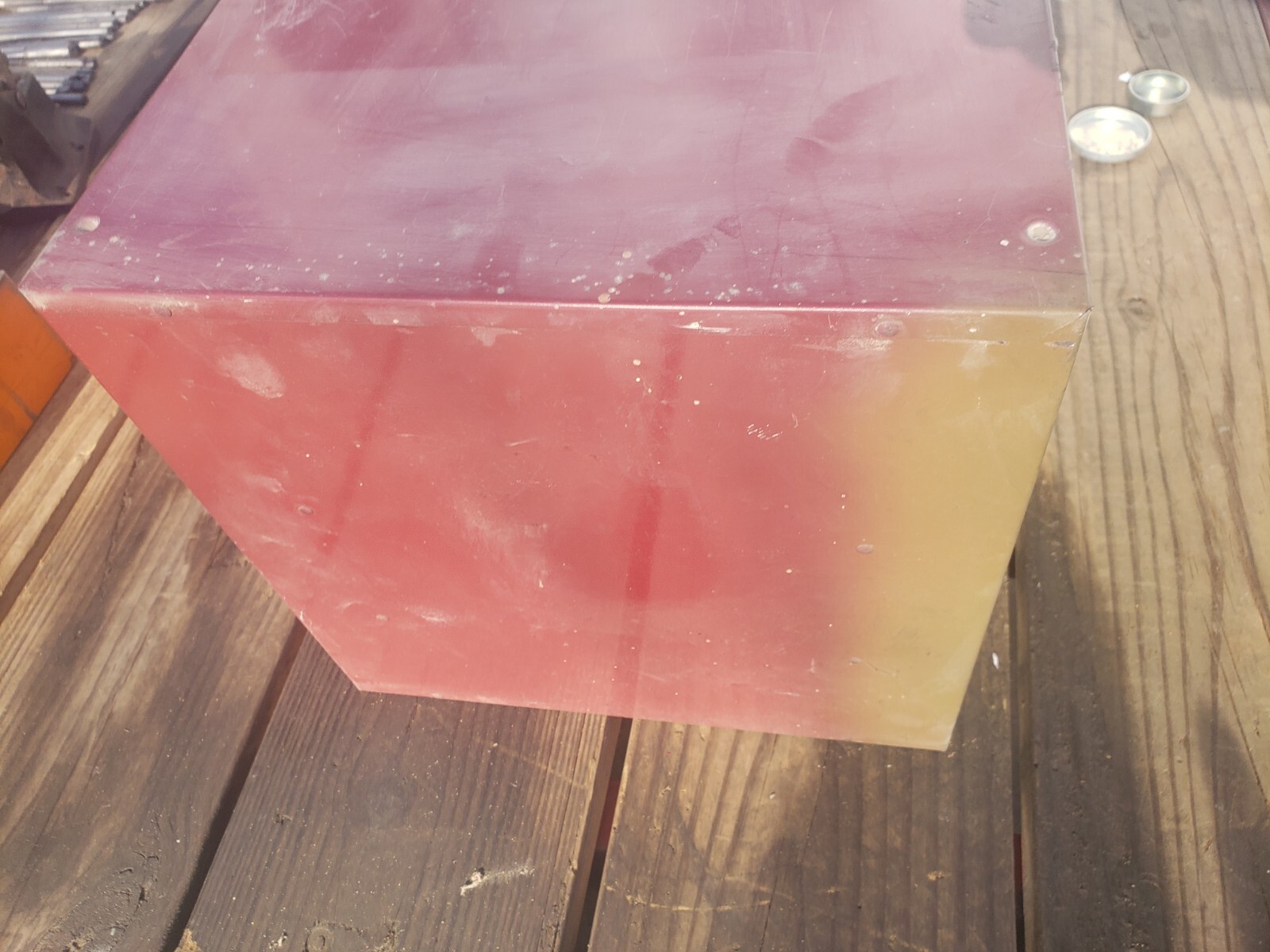 Original E. Edelmann Parts Cabinet