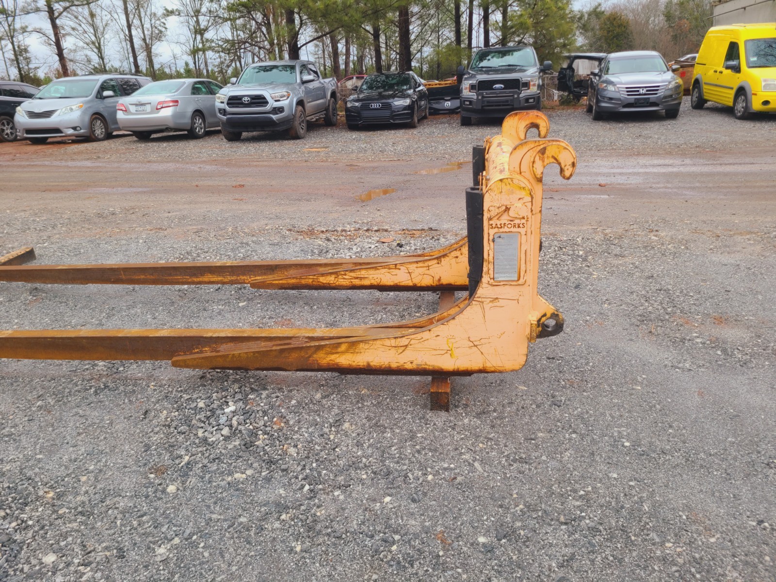 WHEEL LOADER SASFORKS SAS FORKS 4493-162 LONG FORKS 16 FOOT - READ NOTES!!!