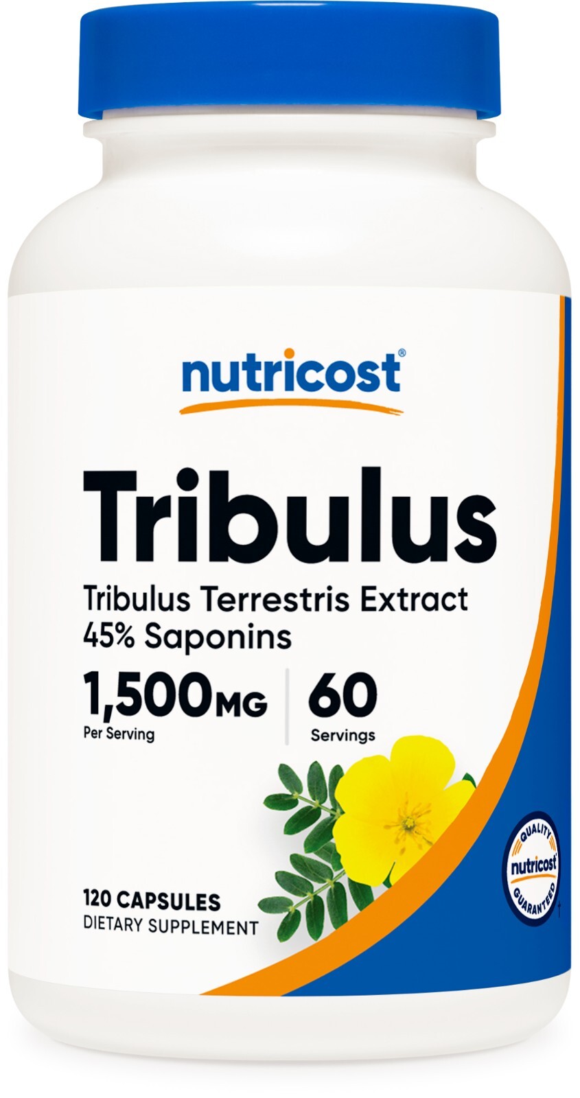 Nutricost Tribulus Terrestris Extract 1500mg, 120 Capsules, 60 Servings, Non-GMO