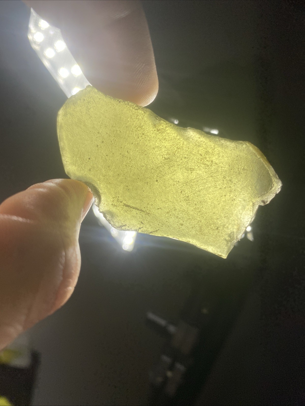 MLC s7718 Victorian Glass Arrowhead Susquehanna Valley Pa Artifact X Kunkle