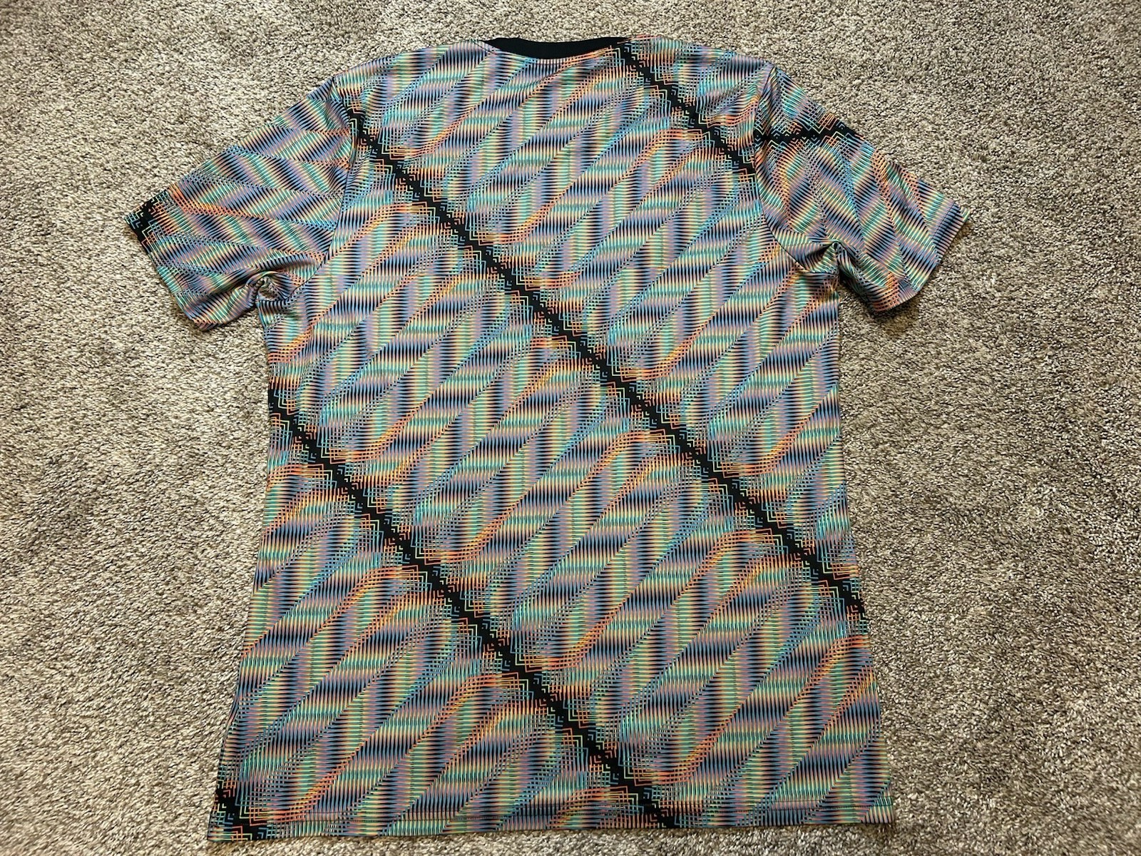 adidas Pre-Match Jersey Mens XL Minnesota United FC MLS Hispanic Celebration