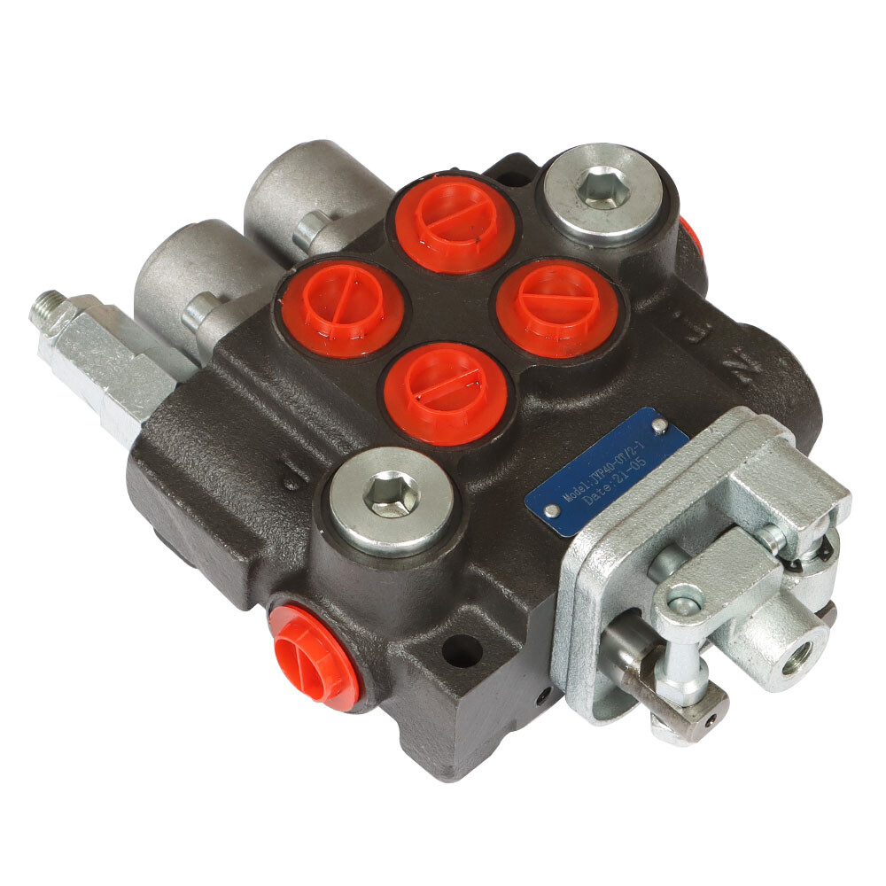 2 Spool 11GPM Hydraulic Control Valve Double Acting Tractor Loader W/Joystick