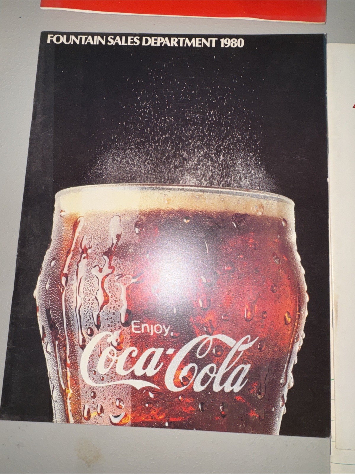 Coca Cola Fountain Sales Dept 77 78 80 81