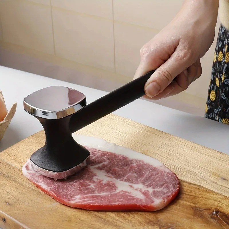 8.9-inch Double-Sided Stainless Steel Meat Tenderizer Steak Hammer