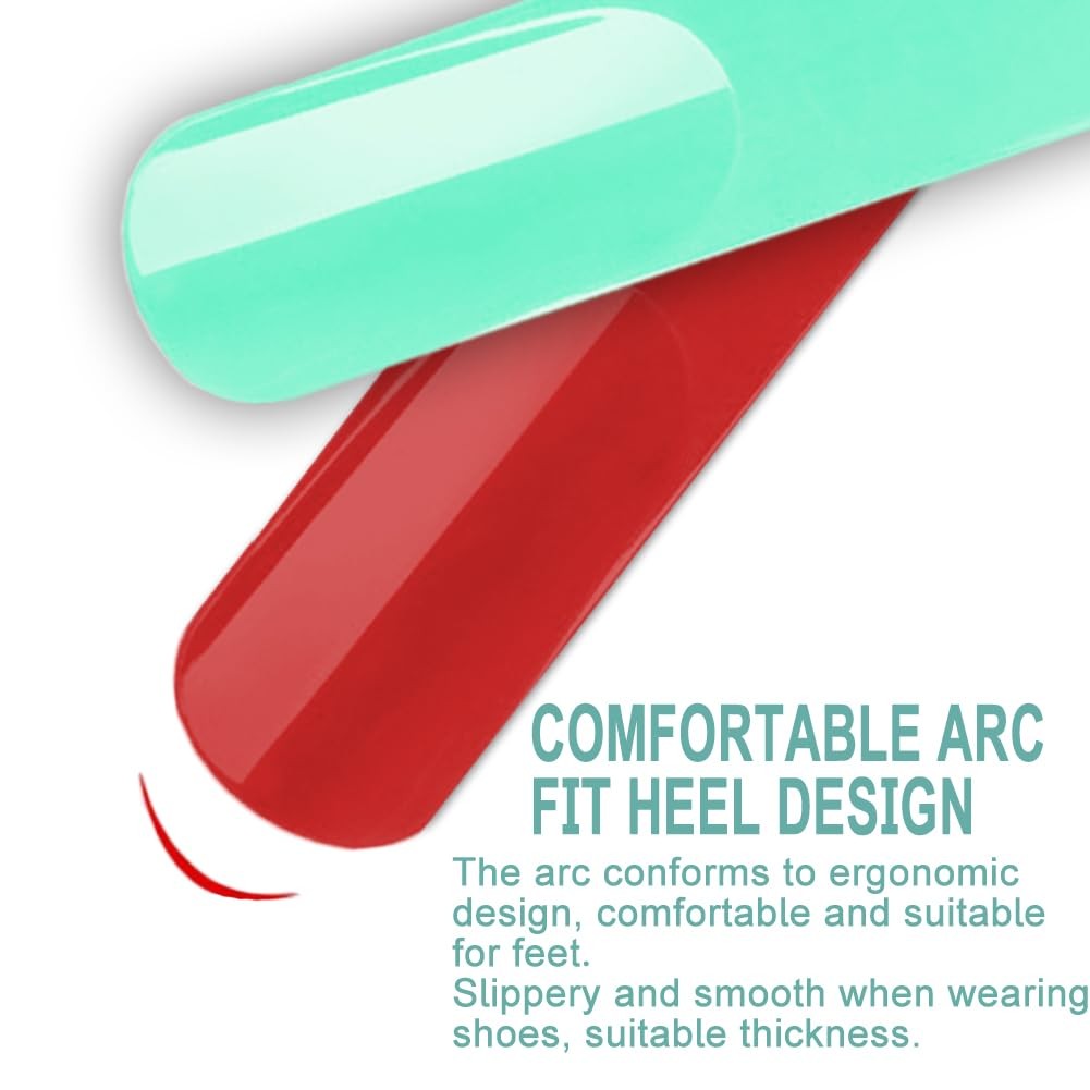 KHUYIO Shoe Horn 3Pack - Durable Horns for Men, Women, 7.5 Inches, White