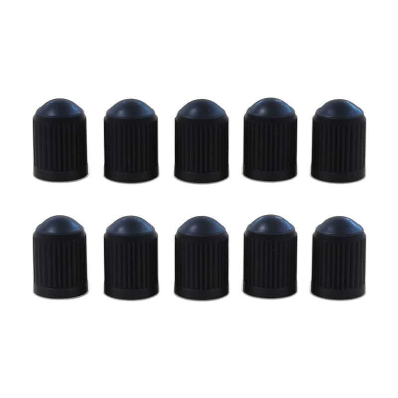 New 100 Pcs Plastic Car Tire Rim Valve Stems Wheel Tyre Air Caps Dust Cover