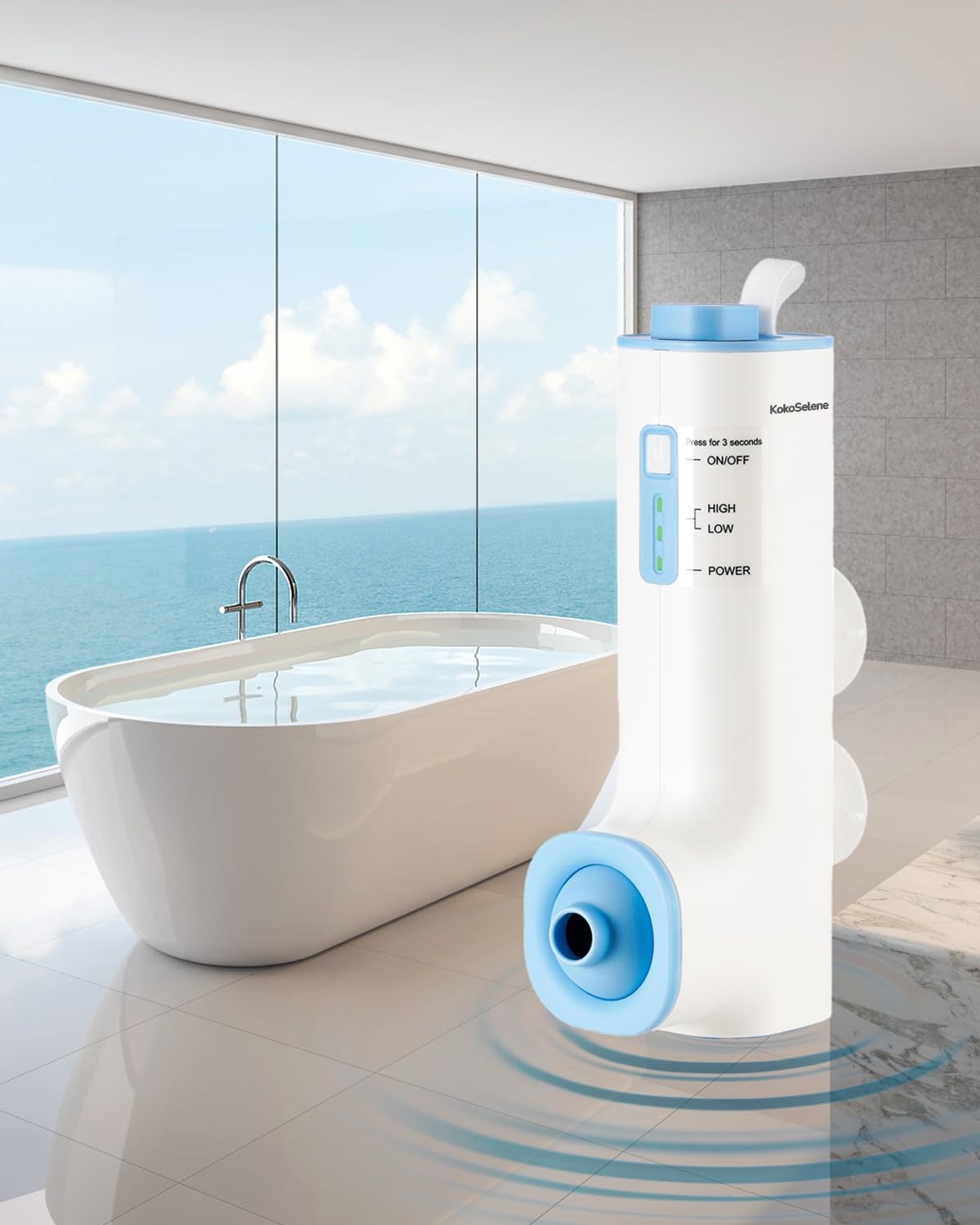 Rechargeable Bath Jets for Tub Portable Jet Spa for Bathtub Creates Soothing ...