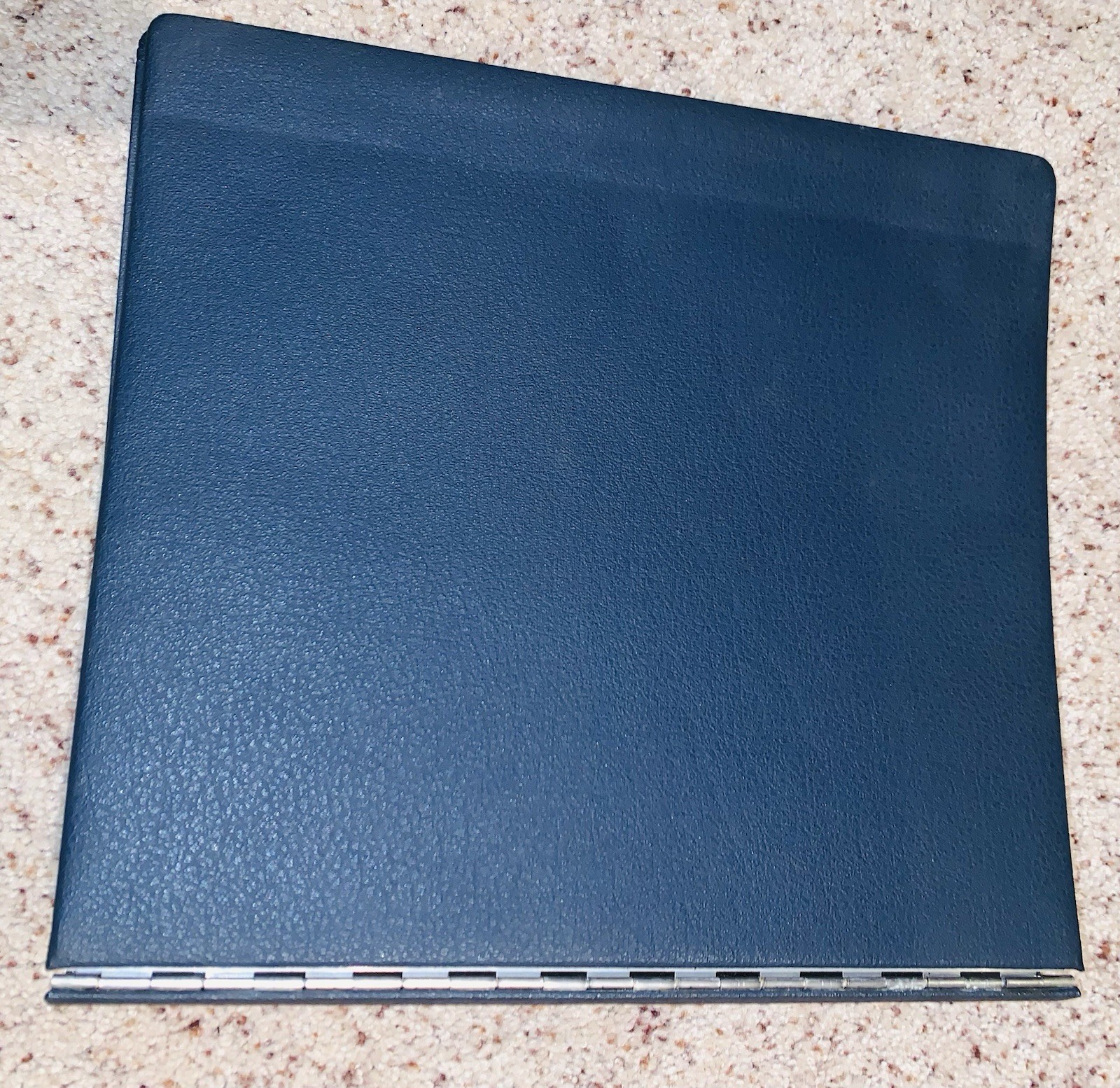 Heavy Duty Quality Metal Piano Hinge 3 Ring Binder Excellent Used Condition