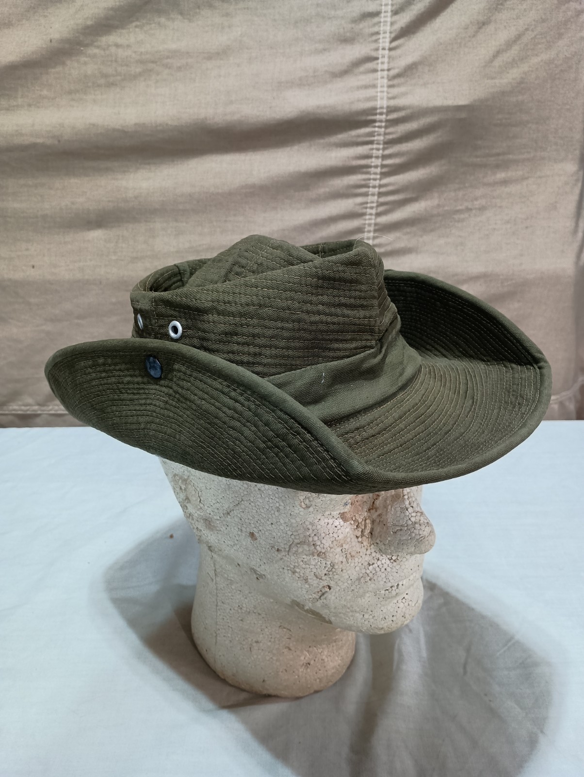 Vietnam War Era Saigon Slouch Cowboy Hat Original Theatre Made